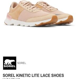 Sorel Women's Kinetic Lite Lace Sneakers - Natural Tan